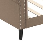 vidaXL Lit de jour cappuccino 80x200 cm similicuir