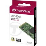 Disque Dur SSD Transcend MTS400 32Go - SATA M.2 Type 2242