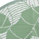 vidaXL Tapis d'extérieur ARAKIL vert Ø160 cm PP