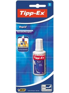 Correcteur pinceau 'Rapid' blanc 20 ml TIPP-EX