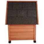 @Pet Maison pour chat d'extérieur XL 68 5x54x51 5 cm bois marron