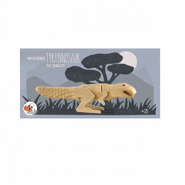 Tyranosaure en bois a peindre