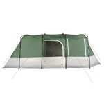 vidaXL Tente de camping tunnel 4 personnes vert imperméable
