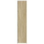 vidaXL Buffet haut chêne sonoma 40x42 5x185 cm bois d'ingénierie