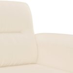 vidaXL Chaise de canapé beige 60 cm tissu microfibre
