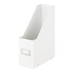 porte-revues Click & Store, dos 10 cm - Blanc