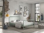 Bronxx lit olive green mat 140x200cm