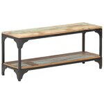 Vidaxl table basse 90x30x40 cm bois de récupération massif