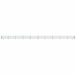 vidaXL Clôture en treillis métallique et piquet d'ancrage vert 0 8x25m