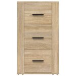 vidaXL Buffet Chêne sonoma 40x33x70 cm Bois d'ingénierie