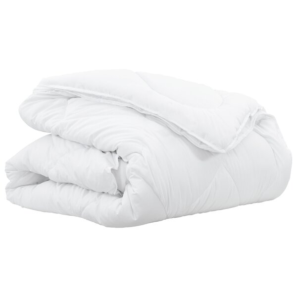vidaXL Couettes & Duvets Blanc 200 x 200 cm Microfibre