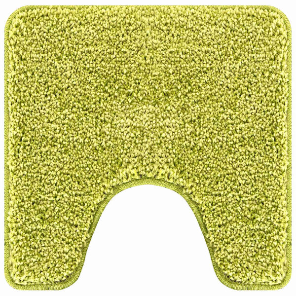 vidaXL Tapis de bain Vert 50 x 50 cm Polypropylène