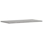 vidaXL Étagères murales 4 Pièces sonoma gris 60x30x1 5 cm bois ingénierie