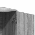 vidaXL Buffet sonoma gris 79x38x80 cm bois d'ingénierie