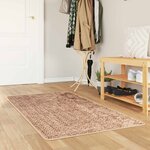 vidaXL Coureur de Tapis MARSA Jaune 80 x 150 cm Polyester et PVC