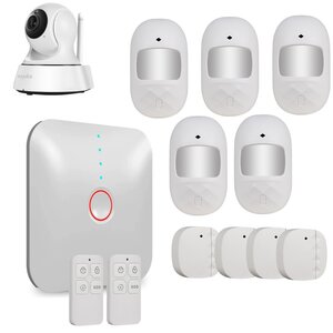 Alarme maison sans fil gsm et 3 caméras wifi kit ip3 - La Poste