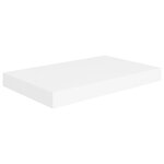 vidaXL Étagères murales flottantes 4 Pièces blanc 40x23x3 8 cm MDF