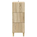 vidaXL Armoire à tiroirs Chêne Sonoma 33 x 34 5 x 90 cm