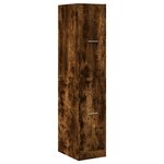 vidaXL Armoire d'apothicaire chêne fumé 30x41x144 5 cm bois ingénierie