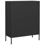 vidaXL Armoire de rangement Anthracite 80x35x101 5 cm Acier