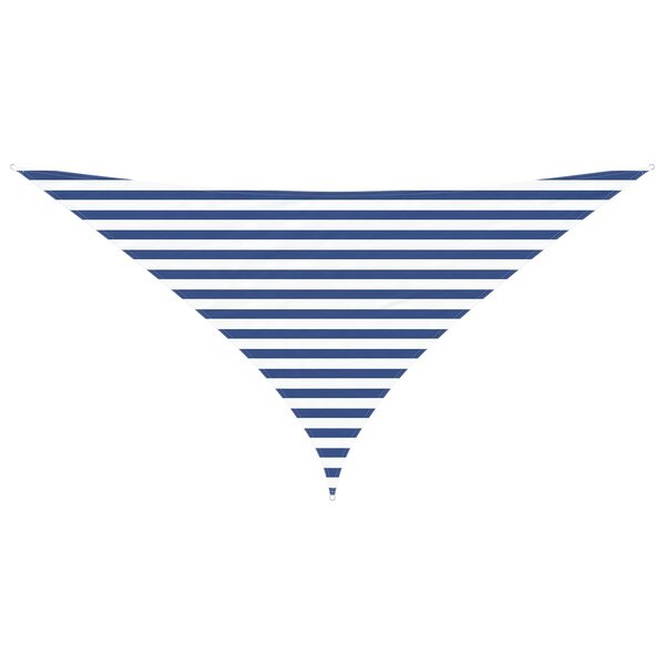 vidaXL Voile d'ombre Bleu et Blanc 3 x 3 x 4 24 m