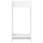 vidaXL Support de Plante Blanc 30 x 30 x 60 cm Bois d'ingénierie