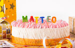 Bougies d'anniversaire mattéo et mathéo