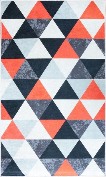Tapis d'intérieur Triangle 160 x 230 cm - Rouge