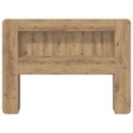 vidaXL Cabinet de Tête de Lit Chêne artisanal Bois d’ingénierie
