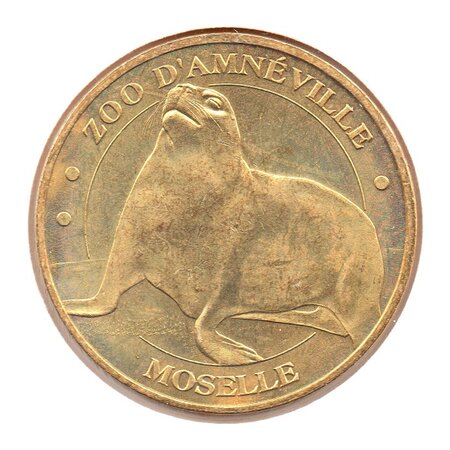 Mini médaille monnaie de paris 2008 - zoo d’amnéville