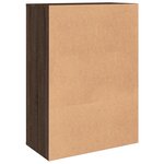 vidaXL Buffet chêne marron 60x31x84 cm bois d'ingénierie