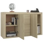 vidaXL Buffet Chêne sonoma 120x36x69 cm Bois d’ingénierie