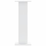vidaXL Supports pour plantes 2 Pièces blanc 30x30x80 cm bois d'ingénierie