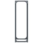 vidaXL Portant de bois chauffage anthracite 25x25x80 cm