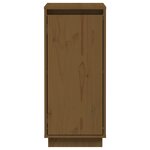 vidaXL Buffet Marron miel 31 5x34x75 cm Bois massif de pin