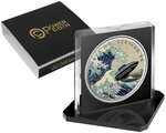 Pièce de monnaie en Argent 5 Dollars g 31.1 (1 oz) Millésime 2024 UFO OVER KANAGAWA