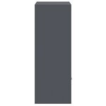 vidaXL Boîte de dépôt de colis Anthracite 41 x 38 x 103 cm Acier