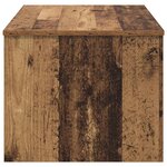 vidaXL Table basse Bois Ancien 80 x 50 5 x 41 5 cm Bois d'ingénierie