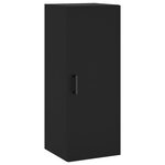vidaXL Armoire murale noir 34 5x34x90 cm