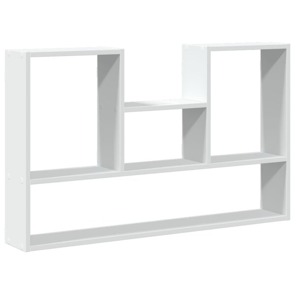 vidaXL Étagère murale blanche 99 x 15 x 60 cm Bois d'ingénierie