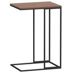 vidaXL Table d'appoint Noir 40x30x59 cm Bois d'ingénierie