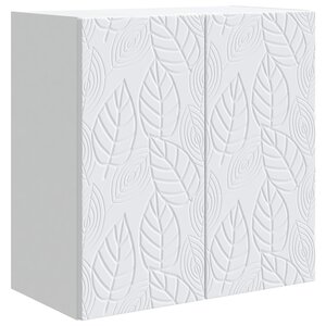 vidaXL Armoire Murale Blanc 59 x 31 x 60 cm Bois d'ingénierie