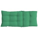 vidaXL Coussins de chaise à dossier haut lot de 6 vert tissu oxford