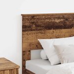 vidaXL Tête de lit Bois Ancien 80 cm Bois d'ingénierie
