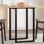 vidaXL Dessus de table carré 70x70x2 cm bois massif d'acacia