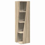 vidaXL Meuble d'angle Chêne Sonoma 27 5x27x102cm Bois d'ingénierie