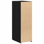 vidaXL Buffet Chêne noir 30 x 42 5 x 93 cm Bois d'ingénierie