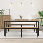 vidaXL Table de salle à manger / Table de repas Bois d'ingénierie