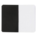 Rhodia - Cahier piqué noir, 7,5 x 12 cm, 5x5, 48 pages non microperforées