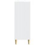 vidaXL Buffet Blanc 33 x 34 5 x 90 cm Bois d'ingénierie